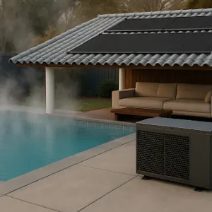 Aquecimento de piscina